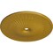 Ekena Millwork Galveston Ceiling Medallion (Fits Canopies up to 5 7/8"), 51"OD x 3 5/8"ID x 3 3/8"P, Pharaohs Gold CM51GLPGS - alternate 2